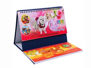 in lịch để bàn số lượng ít