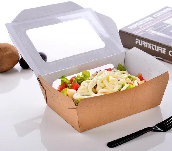 hộp giấy đựng thực phẩm sạch