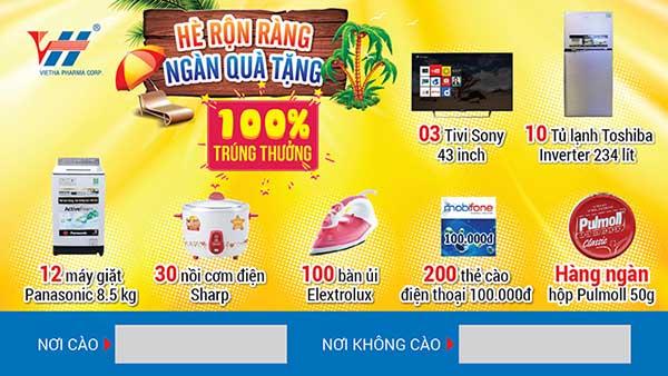 in thẻ cào trúng thưởng tại Nha Trang