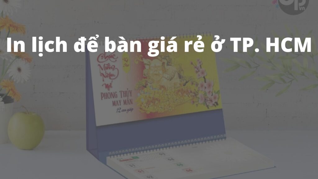 In lịch bàn